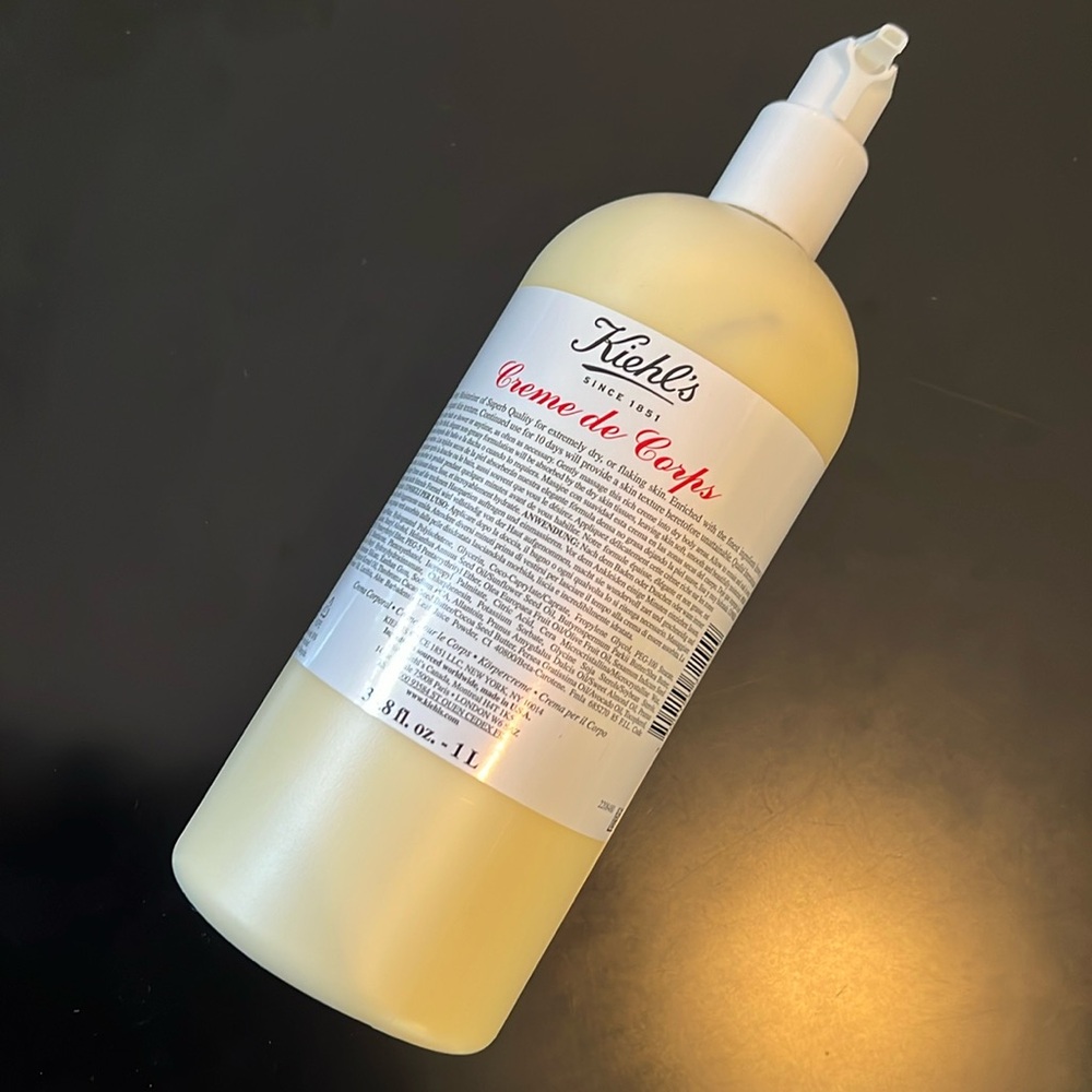 New & Unused | Kiehl’s Creme de Corps 33.8 fl oz / 1 L